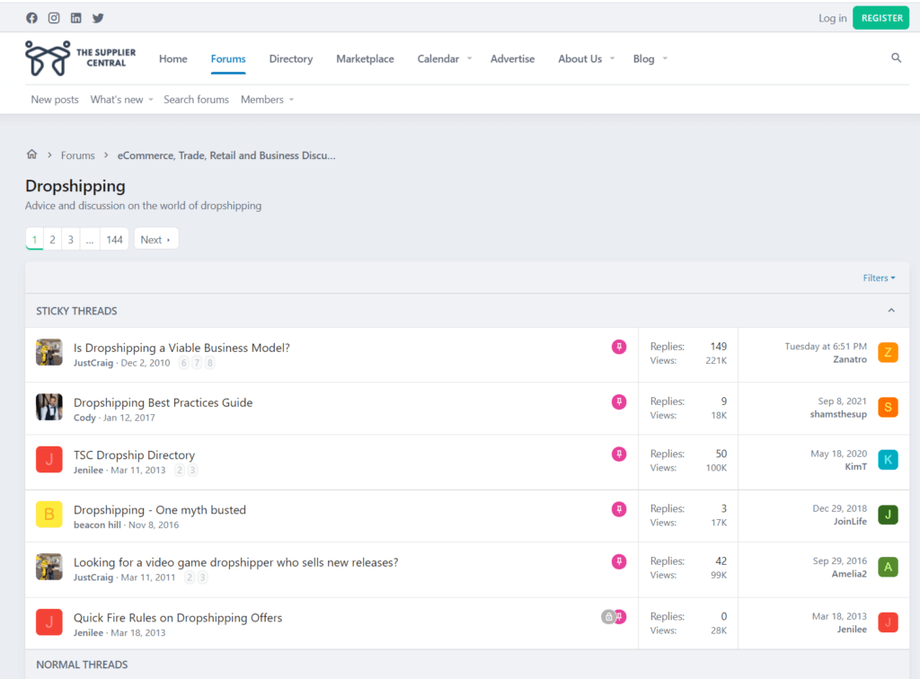 The Best 10 dropship forum - supplier center > Dropshipping