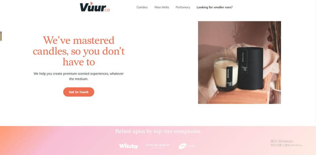 Vuurco Private Label Candle Manufacturers