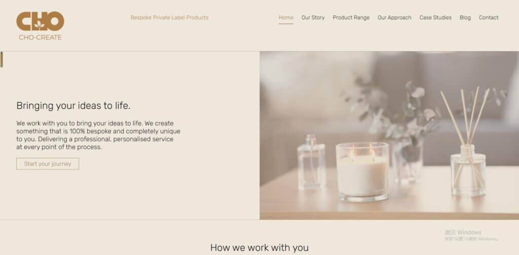 Cho Create Private Label Candle Manufacturers