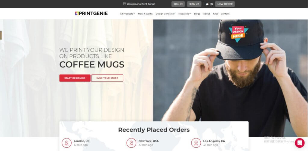 Print Genie Private Label Hat Manufacturers