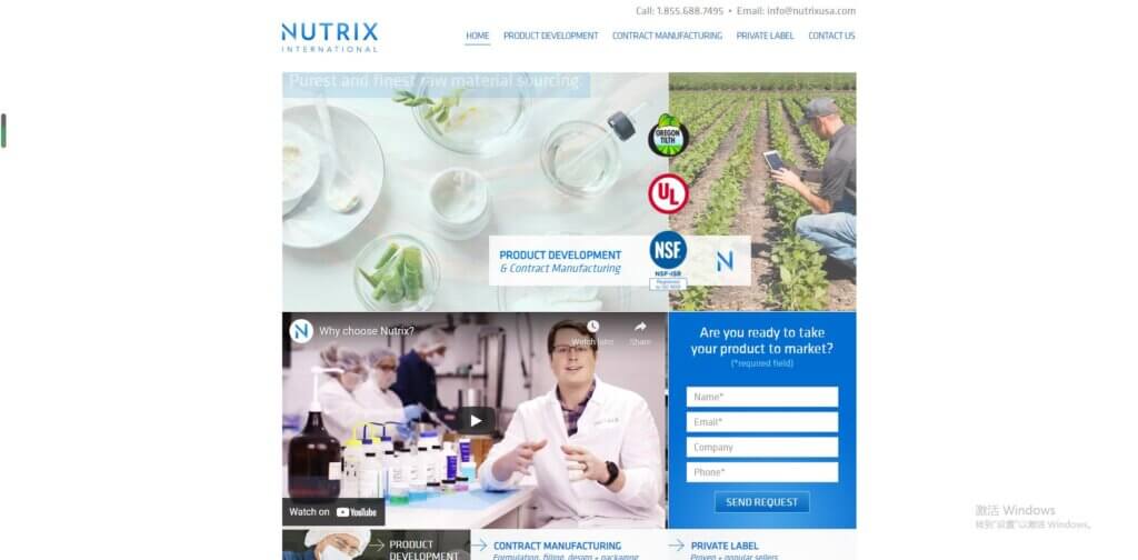 Nutrix Private Label Natural Hair Products