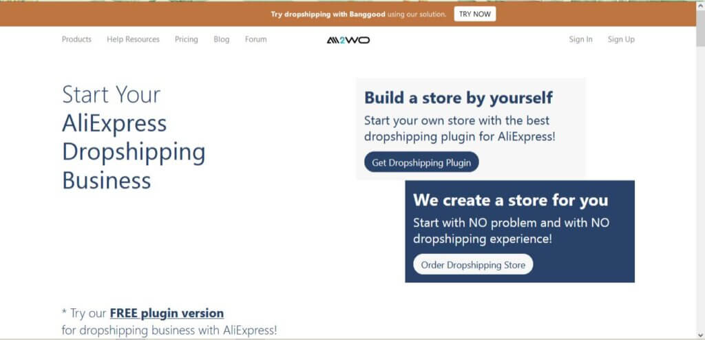 aliexpress dropshipping tool - Ali2Woo
