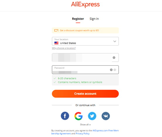 how to search on Aliexpress