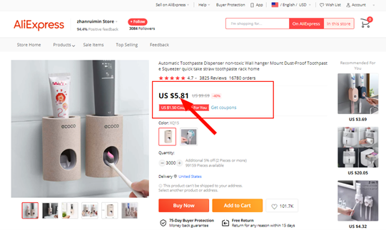 how to search on Aliexpress