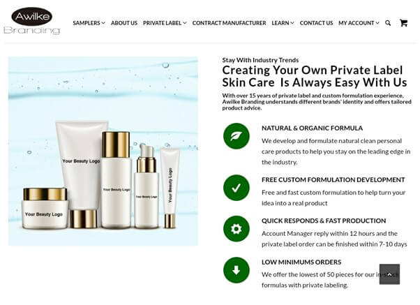 Leading Beard Oil Private Label Manufacturers