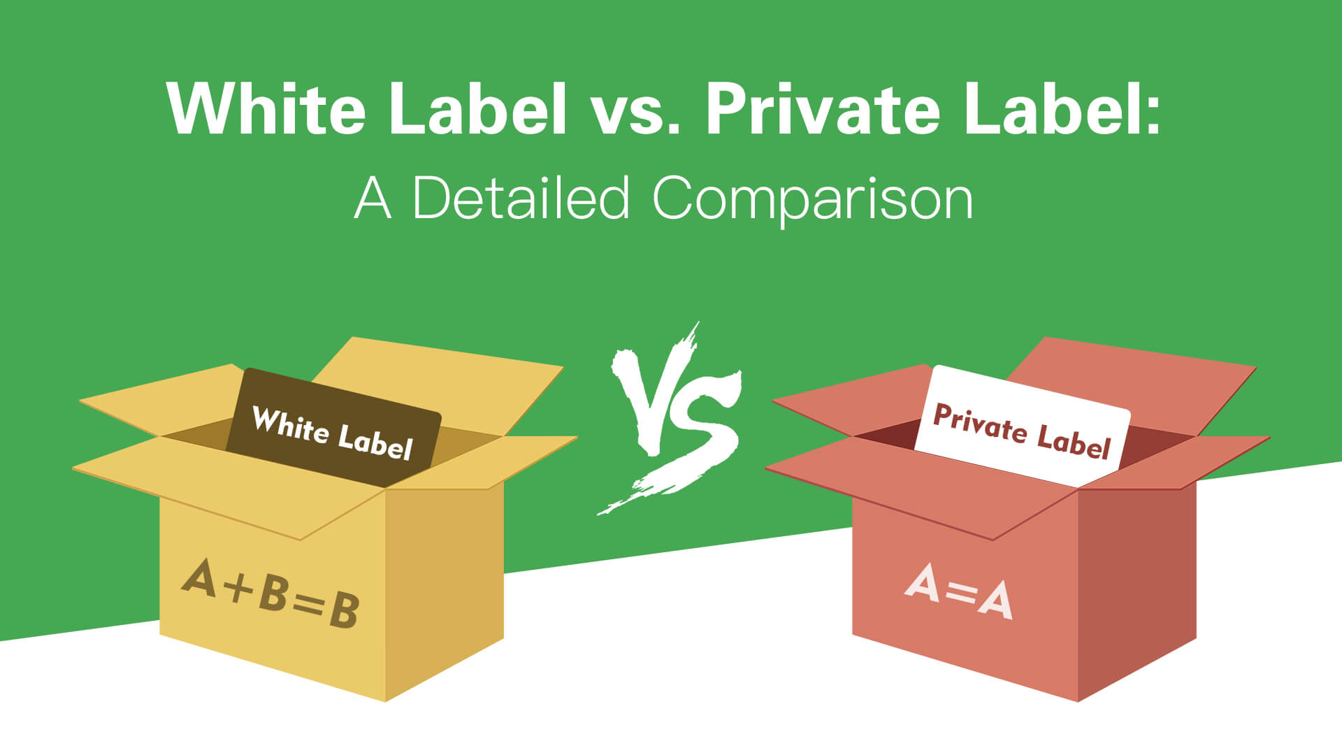 White Label vs. Private Label: A Detailed Comparison