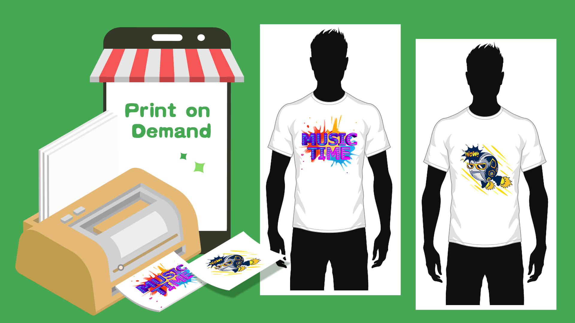 Best 15 Print on Demand Store Examples 2022 (No Capital and Zero Experience Needed)